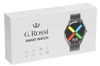 Smartwatch G Rossi SW018-2 silver gray