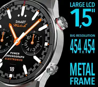 Smartwatch Rubicon RNCE99 black