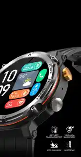 Smartwatch Rubicon RNCF25 Czarny