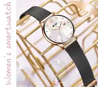Smartwatch Rubicon RNCF30 rosegold black