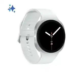 Smartwatch Samsung Galaxy Watch8 LTE 40mm Srebrny