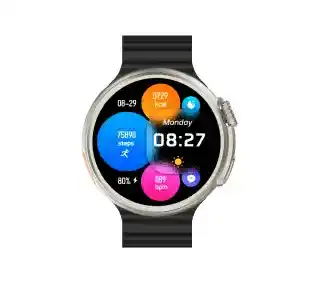 Smartwatch Yaxo OXNARD Titanium 51mm GPS Czarny
