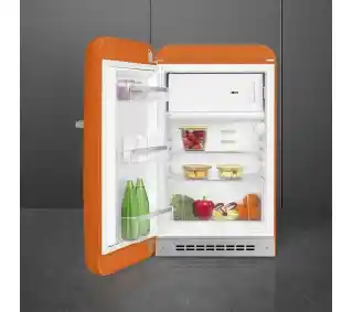 Smeg FAB10LOR6 Chłodziarka No Frost 97cm Pomarańczowy Lodówka