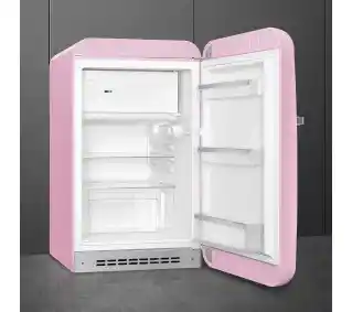 Smeg FAB10RPK6 Chłodziarka No Frost 97cm Pastelowy róż Lodówka
