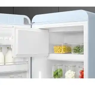 Smeg FAB28LPB6 Chłodziarka No Frost 153cm Pastelowy błękit Lodówka