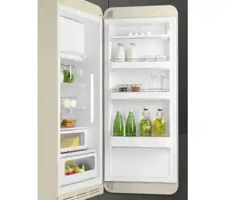 Smeg FAB28RCR6 Chłodziarka No Frost 153cm Kremowy Lodówka