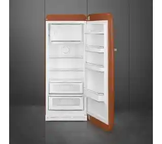 Smeg FAB28RDRU6 Chłodziarka No Frost 153cm Brązowy Lodówka