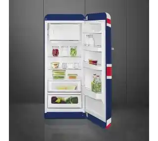 Smeg FAB28RDUJ6 Chłodziarka No Frost 153cm Flaga brytyjska Lodówka