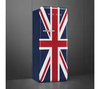 Smeg FAB28RDUJ6 Chłodziarka No Frost 153cm Flaga brytyjska Lodówka