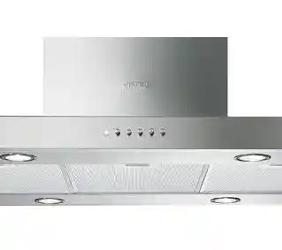 Smeg KI90XE Srebrny Okap wyspowy