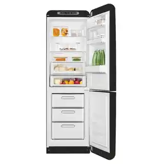 Smeg Lodówka FAB32RBL5 Retro No frost 196.8cm Czarna