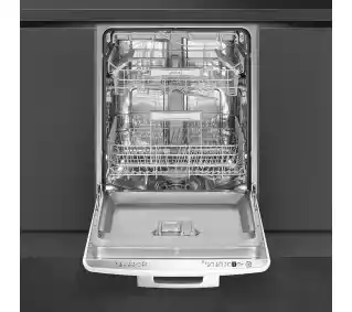 Smeg STFABWH3 60cm Automatyczne otwieranie drzwi Szuflada na sztućce Zmywarka do zabudowy