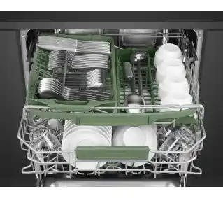 Smeg STL5322BL 60cm Automatyczne otwieranie drzwi Kosz na sztućce Zmywarka do zabudowy