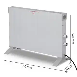 Smith brown Grzejnik konwektorowy NIKA2500TW Biały