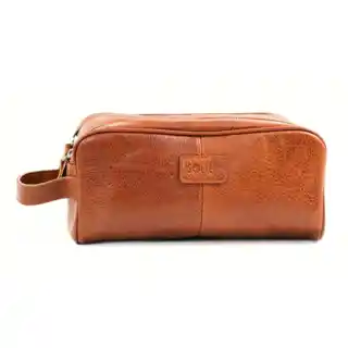 Solier Elegancka skórzana kosmetyczka SZETLAND SK02