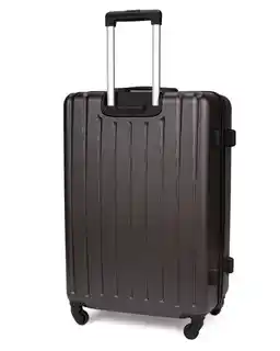 Solier Luggage Walizka podróżna twarda średnia 24 STL902 ciemny szary