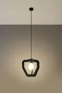 Sollux Tres lampa wisząca czarna SL.0930