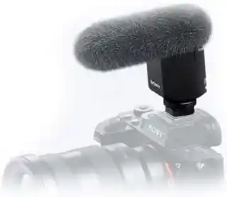 Sony ECM B1M mikrofon kierunkowy, cyfrowy, USB, kompatybilny z kamerami i aparatami, wysokiej jakości, z filtrem pop, łączność bezprzewodowa