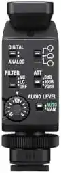 Sony ECM B1M mikrofon kierunkowy, cyfrowy, USB, kompatybilny z kamerami i aparatami, wysokiej jakości, z filtrem pop, łączność bezprzewodowa