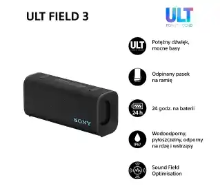 Sony ULT Field 3 SRS-ULT30B Czarny Głośnik Bluetooth