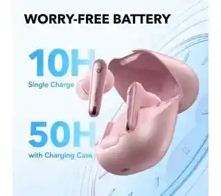 Soundcore Liberty 4 NC Dokanałowe Bluetooth 5.3 Różowy Słuchawki bezprzewodowe
