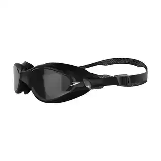Speedo okulary pływackie Vue czarne, silikonowe, antyparowe, regulowane, dla dorosłych