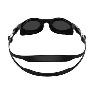 Speedo okulary pływackie Vue czarne, silikonowe, antyparowe, regulowane, dla dorosłych