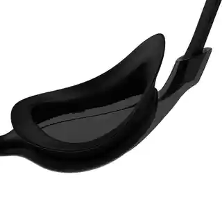Speedo okulary pływackie Vue czarne, silikonowe, antyparowe, regulowane, dla dorosłych