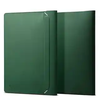 Spigen Valentinus Sleeve na laptop 16 cali, zielony, materiał syntetyczny, model AFA06420