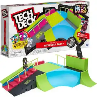 SPIN MASTER Zestaw do fingerboard Tech Deck Neon Invasion