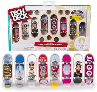 Spin Masters zestaw fingerboard Tech Deck 6070368, akcesoria do fingerboard, mini deskorolka, kolekcja Tech Deck