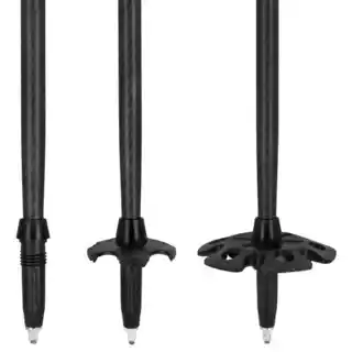 Spokey Kijki trekkingowe Carbon 105 - 135 cm Czarno-niebieski