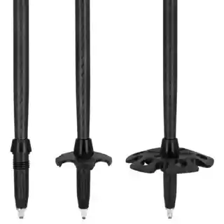 Spokey Kijki trekkingowe Carbon 105 - 135 cm Czarno-żółty
