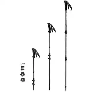 Spokey Kijki trekkingowe Zion 105 - 135 cm Czarny