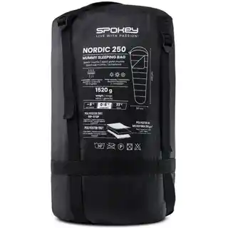 Spokey Śpiwór Nordic 250 Czarno-niebieski