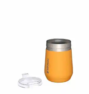 Stanley Kubek Tumbler Everyday 300 ml pomarańczowy Saffron stal nierdzewna izolacja próżniowa antypoślizgowa pokrywa