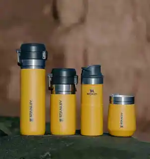 Stanley Kubek Tumbler Everyday 300 ml pomarańczowy Saffron stal nierdzewna izolacja próżniowa antypoślizgowa pokrywa