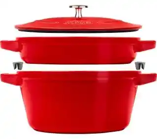 Staub 40508-384-0 Indukcja Żeliwo 3 elementy Zestaw garnków