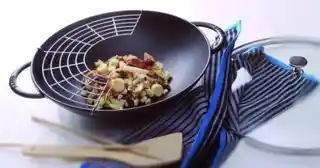 Staub 40509 398 0 patelnia indukcyjna stal nierdzewna 37cm