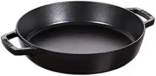 Staub Patelnia żeliwna Z Dwoma Uchwytami 20 Cm, Czarny 40511-659-0