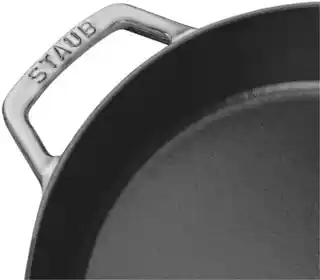 Staub Patelnia żeliwna Z Dwoma Uchwytami 20 Cm, Grafitowy 40511-660-0
