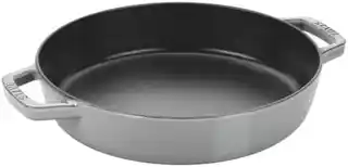 Staub Patelnia żeliwna Z Dwoma Uchwytami 20 Cm, Grafitowy 40511-660-0