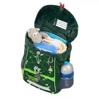 STEP BY STEP Plecak Junior Kid Dino Night Zielony