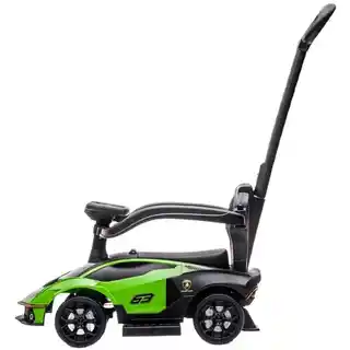 Sun Baby Jeździk Lamborghini Essenza SCV12 Zielony rączka