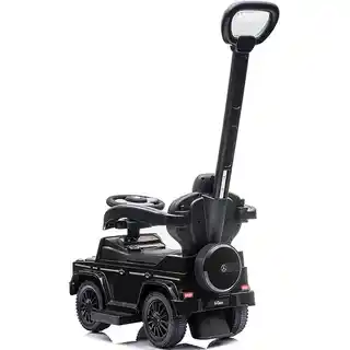 Sun Baby Jeździk Mercedes Benz G350D Czarny rączka