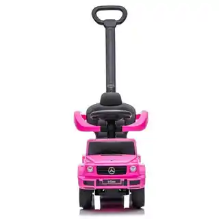 Sun Baby Jeździk Mercedes Benz G350d Różowy rączka