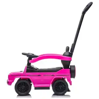 Sun Baby Jeździk Mercedes Benz G350d Różowy rączka