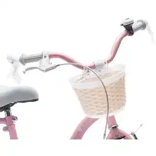 Sun Baby rower dziecięcy Flower Bike 16 cali dla dziewczynki różowy