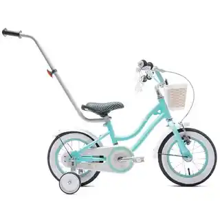 Sun Baby Rower dziecięcy Heart Bike 12 cali dla dziewczynki Miętowy 2023