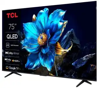TCL 75P7K 75 QLED 4K Google TV Dolby Vision Dolby Atmos HDMI 2.1 DVB-T2 Telewizor QLED